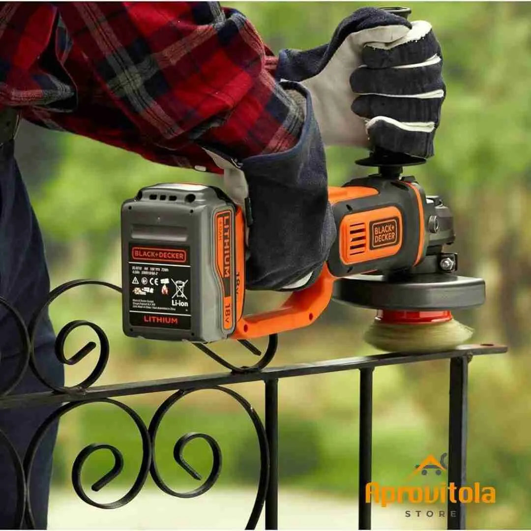 Smerigliatrice 18V litio | BLACK+DECKER