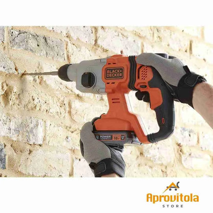 Tassellatore con 2 batterie SDS BCD900E2K | BLACK+DECKER