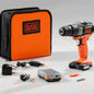 Kit Trapano Avvitatore 12VP litio | BLACK+DECKER