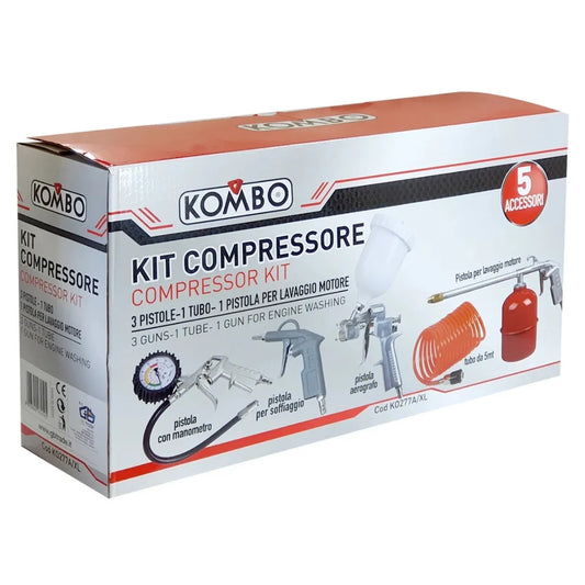 KIT 5 Accessori Compressore KOMBO