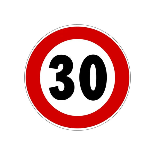 Segnale ‘Limite Massimo Di Velocita” Fig. 50 KmH 30