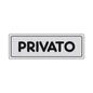 Etichetta Segnaletica Privato