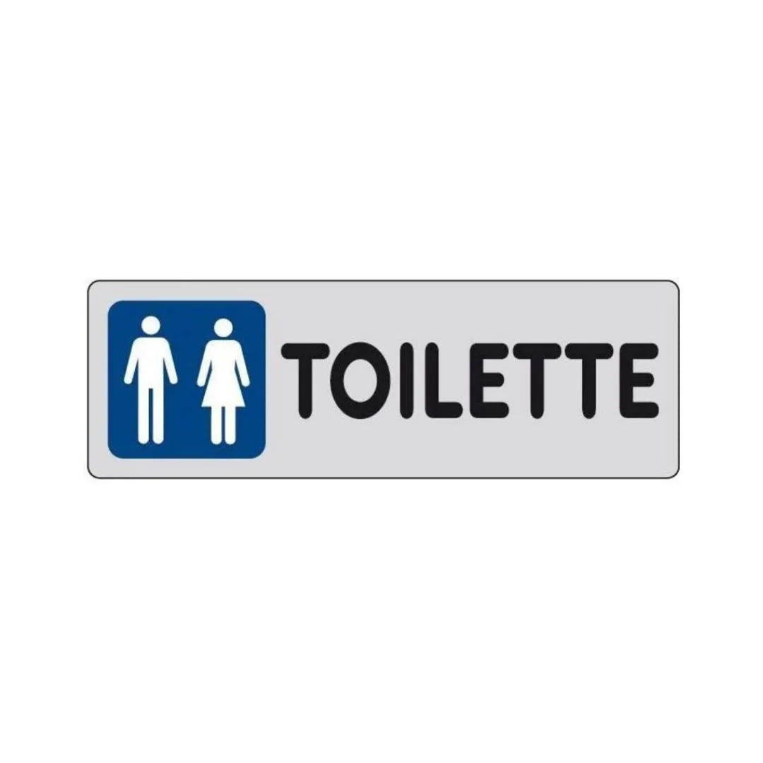 Etichetta Segnaletica Toilette UominiDonne