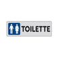 Etichetta Segnaletica Toilette UominiDonne