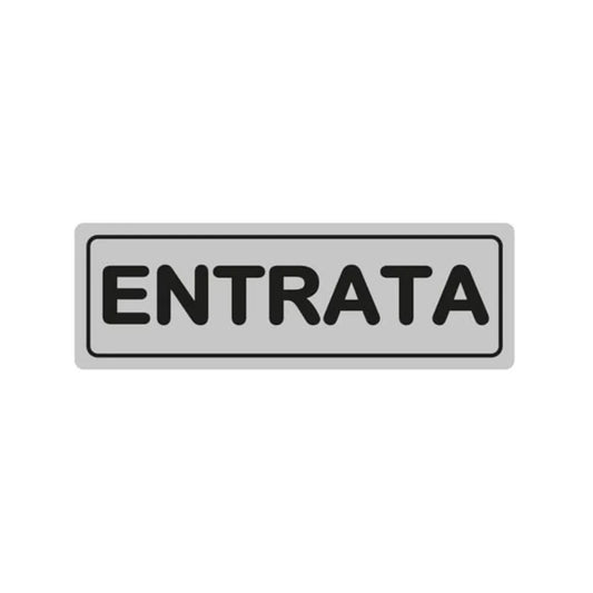Etichetta Segnaletica Entrata