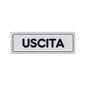Etichetta Segnaletica Uscita