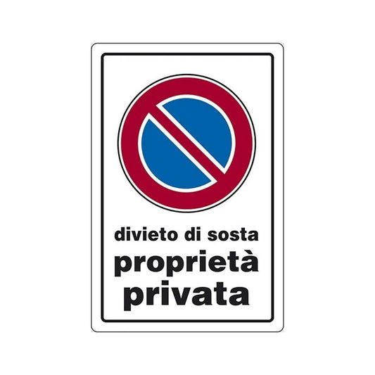 Cartello Segnaletica ‘P’ Parcheggio Riservato Ai Clienti