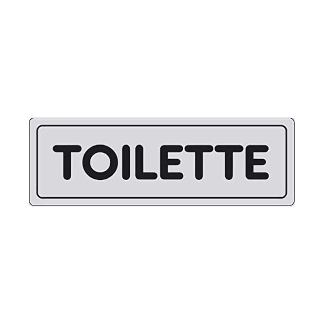 Etichetta Segnaletica Toilette