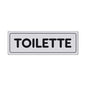 Etichetta Segnaletica Toilette