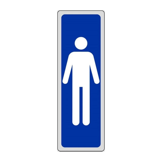 Etichetta Segnaletica Wc Uomini