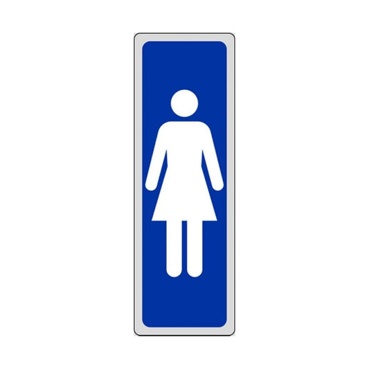 Etichetta Segnaletica Wc Donne
