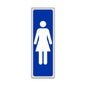 Etichetta Segnaletica Wc Donne