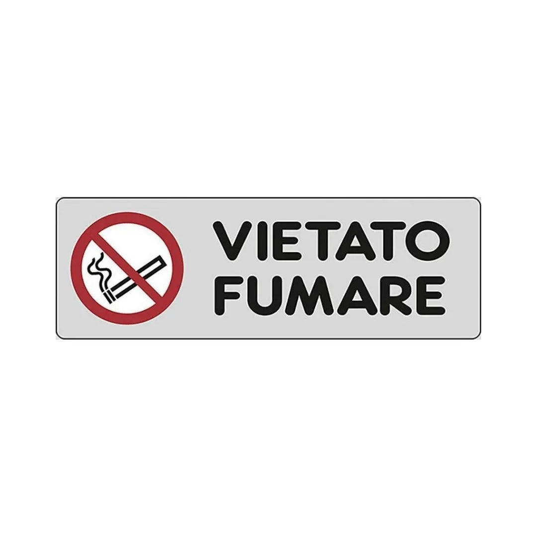 Etichetta Segnaletica Vietato Fumare