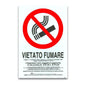Cartello Segnaletica Vietato Fumare – Legge 11 Novembre 1975, N. 584