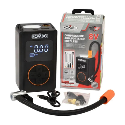 Compressore Aria Portatile Cordless 8V KOMBO