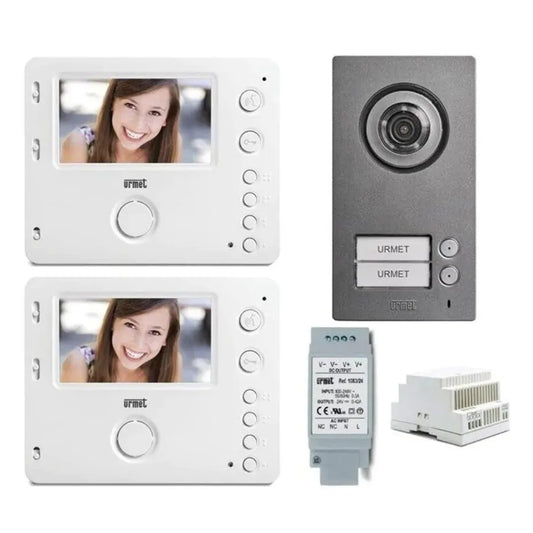 Videocitofono bifamiliare Mikra2 URMET
