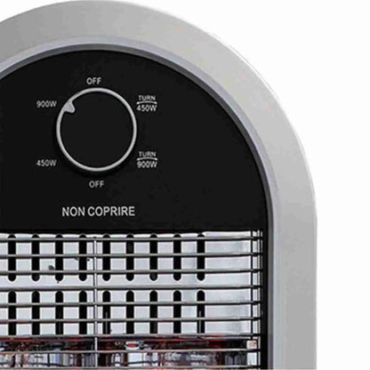 Stufa al Carbonio 900W oscillante | CAPALDO