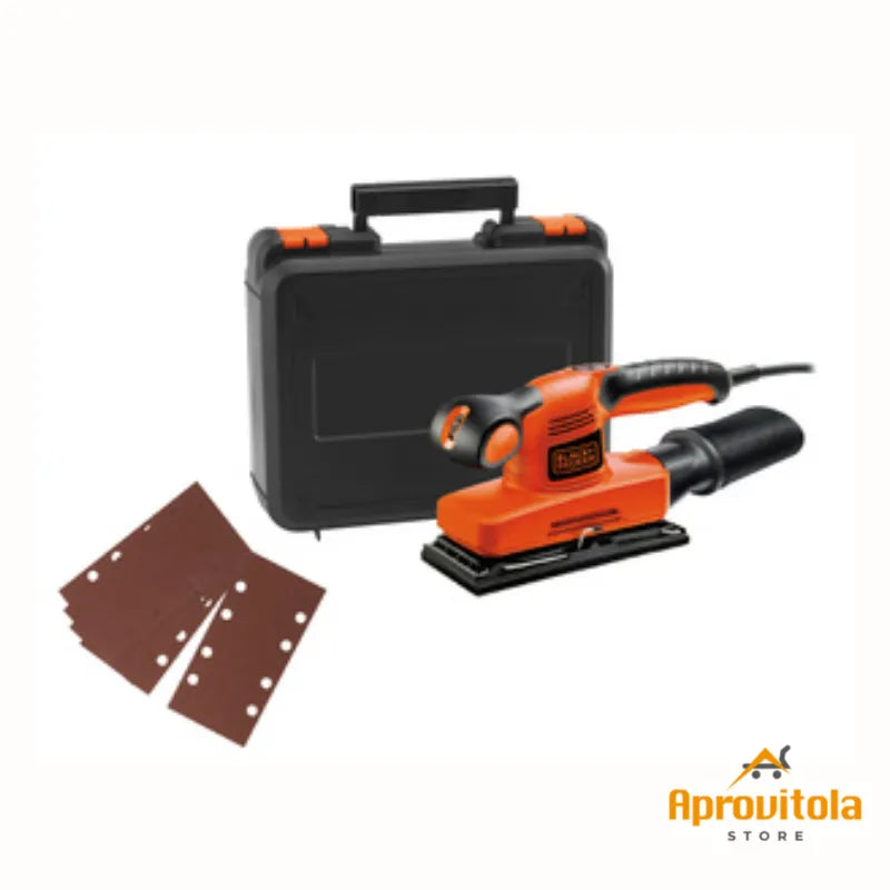 BLACK+DECKER Levigatrice orbitale 240W da 1/3 di foglio. KA320EKA-QS