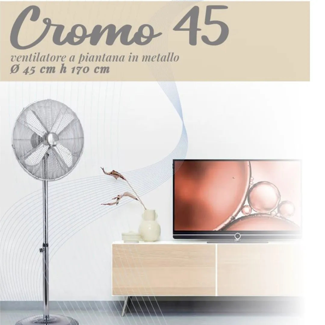 Ventilatore da Terra in Metallo