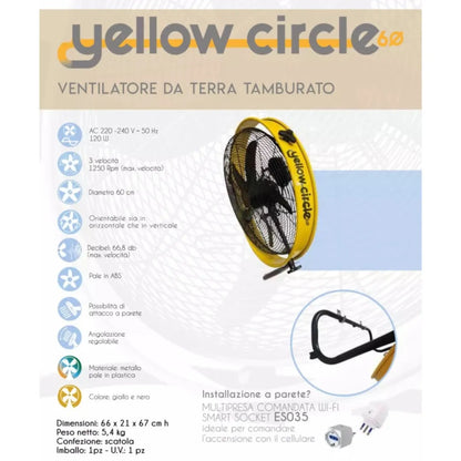 Ventilatore da terra