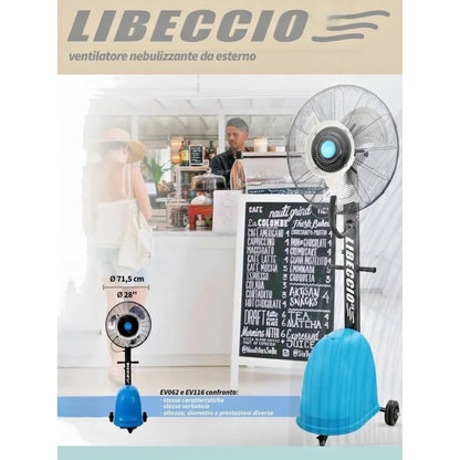 Ventilatore Nebulizzante