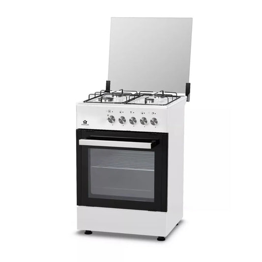 Cucina a Gas Libera Installazione 60 cm Bianco