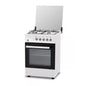 Cucina a Gas Libera Installazione 60 cm Bianco