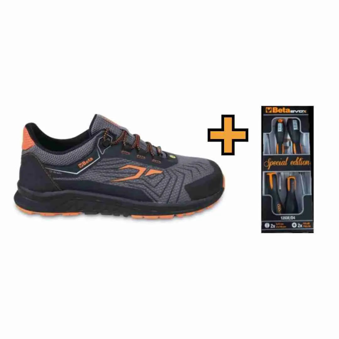 Scarpe da lavoro + set 4 cacciaviti | BETA