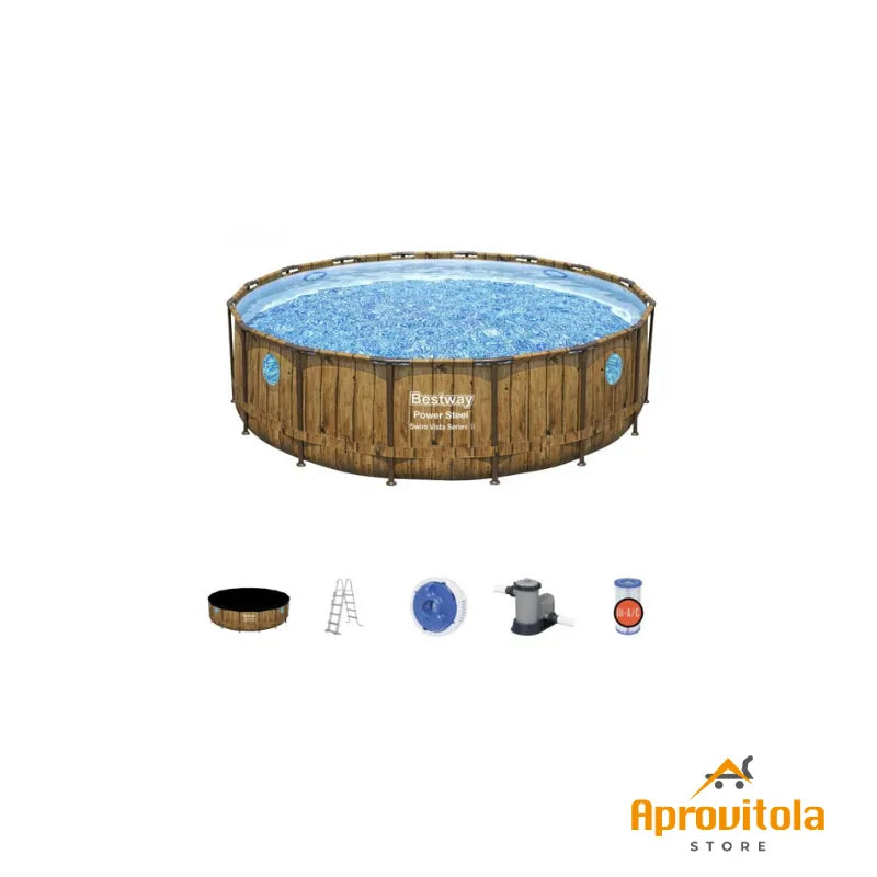 Piscina Power Stee tonda