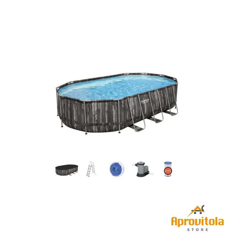 Piscina Steel Pro ovale