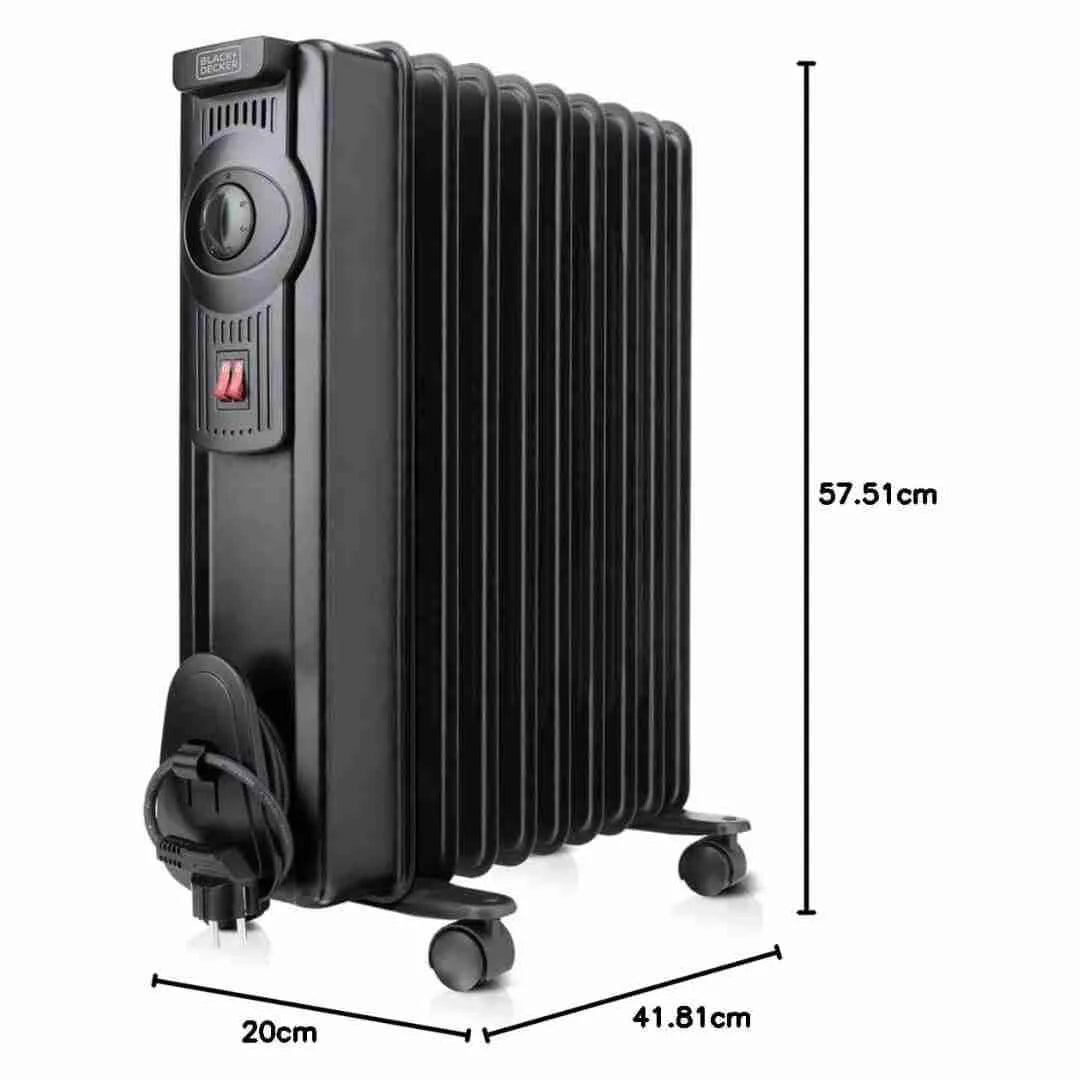 RADIATORE AD OLIO B+D BXRA1500E 9 ELEMENTI