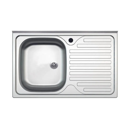 Lavello a incasso vasca acciaio inox CHEF