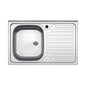 Lavello a incasso vasca acciaio inox CHEF