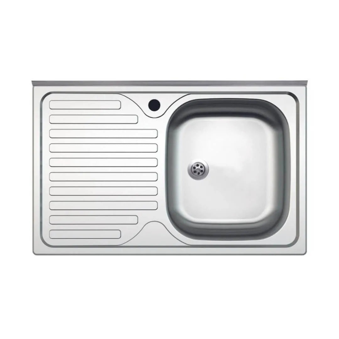 Lavello a incasso vasca acciaio inox CHEF