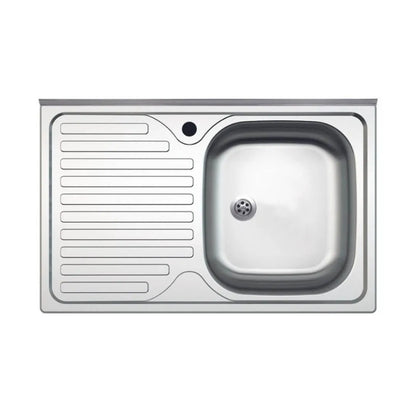 Lavello a incasso vasca acciaio inox CHEF