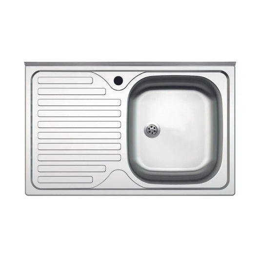 Lavello a incasso vasca acciaio inox CHEF