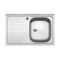 Lavello a incasso vasca acciaio inox CHEF