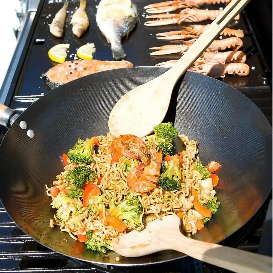 Wok Mandarin in Ghisa BBQ