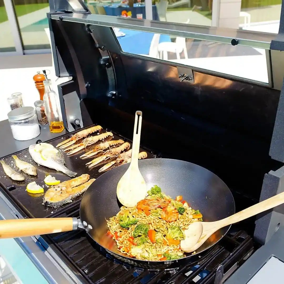 Wok Mandarin in Ghisa BBQ